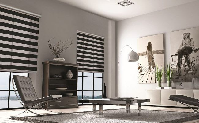 ستائر زيبرا — تيكستورا هوم للستائر بالرياض