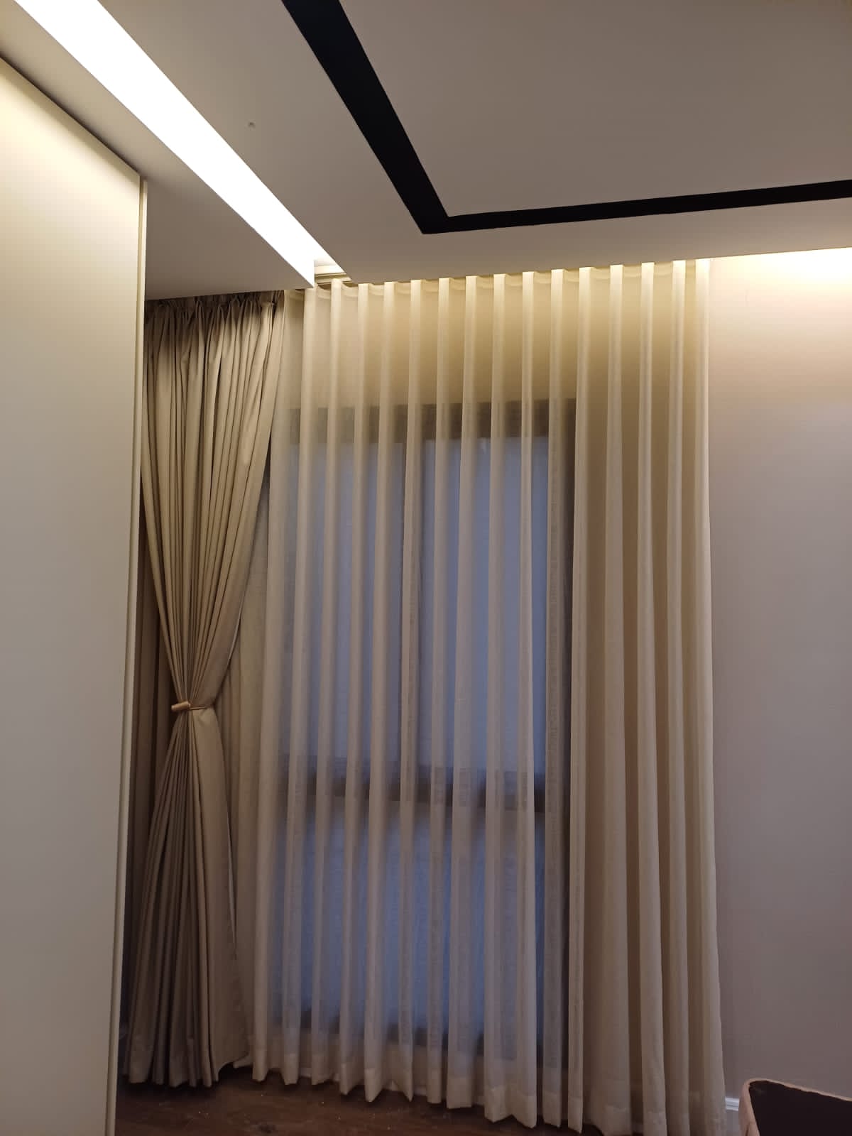 نموذج ستائر لينن — ستائر الرياض